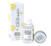 CINEMA SECRETS Original Travel Makeup Brush Cleaner Kit - Professional Cleanser + Cleansing Tin for Makeup Brushes - Quick-Drying & Rinse-Free - Removes Stubborn Waterproof Make Up - Lemon (2 fl oz)