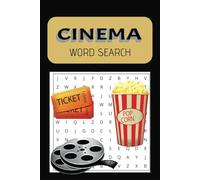 Cinema Word Search Book: A Movies Themed Word Find Puzzle for Adults, Seniors and Teens