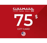 Cinemark Gift Card 75 USD Key - UNITED STATES