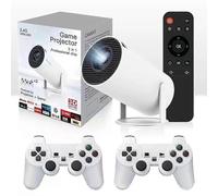 Cinemaster Pro-4k Smart Movie Projector Games Combo Video Games with 2Controller UK
