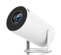 Cinemaster Pro - 4K Smart Projector, 130" Giant Screen Home Cinema, with WiFi/Bluetooth/USB/HDMI, 180° Flexible Projection, HiFi Stereo Sound, Ultra-Portable Design (with a handle)
