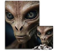 Cinematic Alien from Mars Jigsaw Puzzle 1000 Pieces Challenging Puzzles for Holidays Birthdays And Family Game Nights 1000 PCS(75x50cm)
