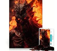 Cinematic Devil From Hell for Adults 1000 Piece Puzzle Recall Enhancer Bright Print Pattern Assemble Xmas Surprise (38x52cm)