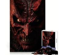 Cinematic Devil Puzzle for Teenagers 1000 Pieces Tension Relief Firm Edge Playful Challenge Home Decor (38x26cm)