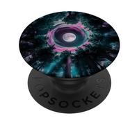 Cinematic Forest With Lights And Moon PopSockets Adhesive PopGrip