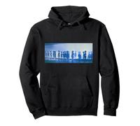 Cinematic Gray Alien Close Encounter Pullover Hoodie