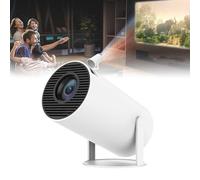 Cinematic Projector Portable Home Theater, 2026 Portable Mini Projectors with Wifi & Bluetooth, Auto Keystone, 130" Display, 180° Rotating Stand - Home Cinema & Outdoor Use