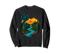 Cinematic River Journey Design Sweatshirt