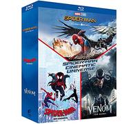 Cinematic Universe Homecoming + Spider-Man New Generation + Venom [Blu-Ray]