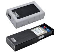 CineRAID USB 3.1 Gen 2 Dual-Bay RAID Enclosure for 2.5" SATA SSD/HDD, for RAID 0/1/JBOD/Normal, Shock Protector - Support USAP (10 GB/s)