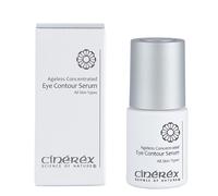 Cinere Ageless Eye Contour Serum 15ml | Anti-Wrinkle & Anti-Aging Eye Treatment | Eye Bag & Puffiness Reducer | Firming & Lifting Eye Contour Serum | Hydrating Dark Circle Repair for All Skin Types