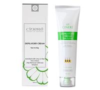 Cinere Fast-Acting Depilatory Cream 100ml | Hair Removal Cream for Sensitive Skin | Enriched with Natural Oils & Herbal Extracts | Smooth, Soothing Formula for Legs, Arms & Body