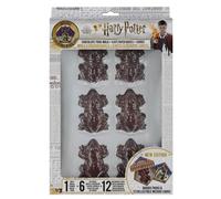 Cinereplicas 604773 Chocorranas Mould Pack-6 Boxes-12 Cards, Black, Standard Siz