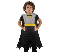 Cinereplicas CR7001 4/6 Kostüm Batman dc Comics Costume, Black, 4-6 Years