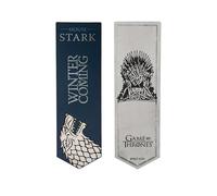 Cinereplicas Game of Thrones Stark and Targaryen Metal Bookmark 14 x 4 cm