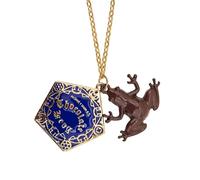 Cinereplicas Harry Potter Chocolate Frog Necklace 56 cm Official Licence, Acier inoxydable Zinc alloy