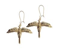 Cinereplicas Harry Potter Fawkes Earrings 2.5 x 2 cm Official Licence, 2.5 * 2cm, Zinc alloy laiton