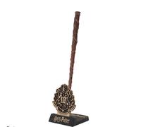 Cinereplicas Harry Potter - Hermione Granger Wand Pen with Stand & Lenticular Bookmark - Official Licence