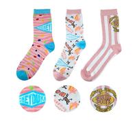 Cinereplicas Harry Potter Honeydukes Socks Set of 3 - One Size - Officially Licensed