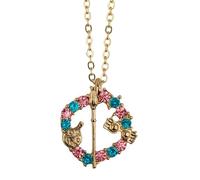 Cinereplicas Harry Potter Luna Lovegood Necklace 51 cm Official Licence, Acier inoxydable Zinc alloy