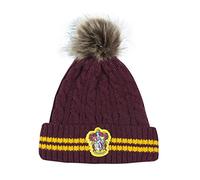 Cinereplicas - Harry Potter - Pom Pom Beanie - Officially licensed - Gryffindor - Red & Yellow