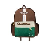 Cinereplicas Harry Potter - Quidditch Backpack with Side and Front Pockets 38 x 33 x 10cm - Official License