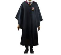 Cinereplicas Harry Potter Robe - Authentic Official Tailored Wizard Robes Cloak - Adults and Kids Size - Black & Red - XS