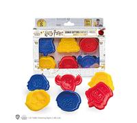 Cinereplicas Cookie Cutters Harry Potter – Set of 6 Character Shortbread Moulds – Officially Licensed
