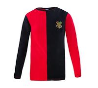 Cinereplicas Harry Potter - Three Wizards Tournament and Quidditch T-Shirt - Harry Potter/Cedric Diggory/Ravenclaw/Slytherin - XS/Child/S/M/L/XL - Official Licensed, Red, XL