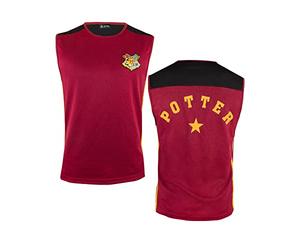 Cinereplicas Harry Potter Tour of the Three Wizards Tank Top - Official Licensed, Red