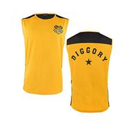 Cinereplicas Harry Potter - Tournament of The Three Wizards Cedric Diggory Tank Top - M - Official Licensed, Yellow