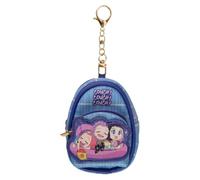Cinereplicas Kpop Demon Hunters - Key Ring Pouch Canap Canap - Mini Zip Pouch with Clip for Parts, AirPods and Everyday Essentials - 8 x 11 cm - Officially Licensed