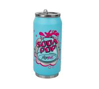 Cinereplicas Kpop Demon Hunters Thermal Straw Mug Soda Pop Can NEW