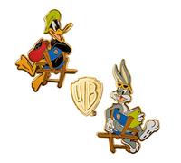 Cinereplicas Looney Tunes Pack 2 pin's Bugs Bunny and Daffy Duck at Warner Bros Studio