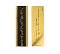 Cinereplicas Lord of the Rings - Metal Bookmark One Ring - 14.8 x 4cm - Official License