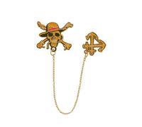 Cinereplicas One Piece - Luffy Bookmark Chain - Official License, 100% Zinc Alloy, zinc