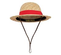 Cinereplicas One Piece - Luffy Straw Hat - 58-61 cm - Officially Licensed, Red and Pale Yellow, One Size