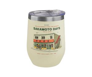 Cinereplicas Sakamoto Days - The Legendary Hitman Insulated Travel Mug - 350 ml - 12 x 9 x 9 cm - Official License