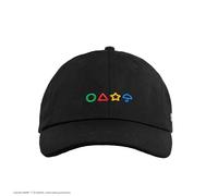 Cinereplicas Squid Game - Dalgona Baseball Cap - 54-60 cm Head Circumference - Official License Black, Black, One size