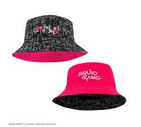 Cinereplicas Squid Game - Squid Game Bucket Hat - 60cm Head Circumference - Official License Black, Black, One size
