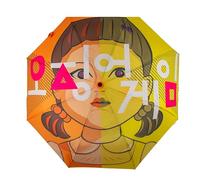 Cinereplicas Squid Game Young-hee Umbrella Foldable Diameter 121 cm Official Licence, Young-hee