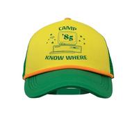 Cinereplicas Stranger Things - Camp Know Where Baseball Cap - Official License Multicolor, Multicolor, 7.5