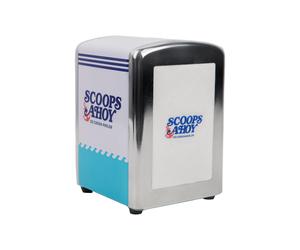 Cinereplicas Stranger Things - Napkin Dispenser (250 Scoops Ahoy napkins include