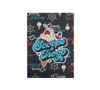 Cinereplicas Stranger Things - Scoops Ahoy Softcover Notebook 120 Pages 14.5 x 21 cm - Official Licence