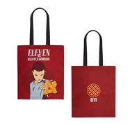 Cinereplicas Stranger Things - Tote Bag - 42 * 38cm - Official License, Red, 42 * 38cm