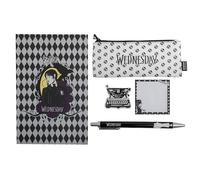 Cinereplicas Wednesday Black And White Stationery Set