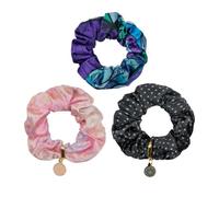 Cinereplicas Wednesday - Set of 3 Scrunchies - Officially Licensed