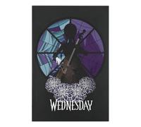 Cinereplicas Wednesday - Wednesday with Cello Notebook - 14.5 * 21 cm - Officially Licensed