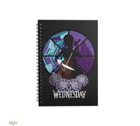 Cinereplicas Wednesday - Wednesday with Cello Notebook - 14.5 * 21 cm - Officially Licensed