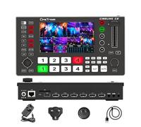 Cinetreak C2 HDMI 5.5 Inch Screen Multi-Format Professional PTZ Control Video Switcher Mixer with REC,Playback, Micro Media,Vertical Livestream (NDI updatable)